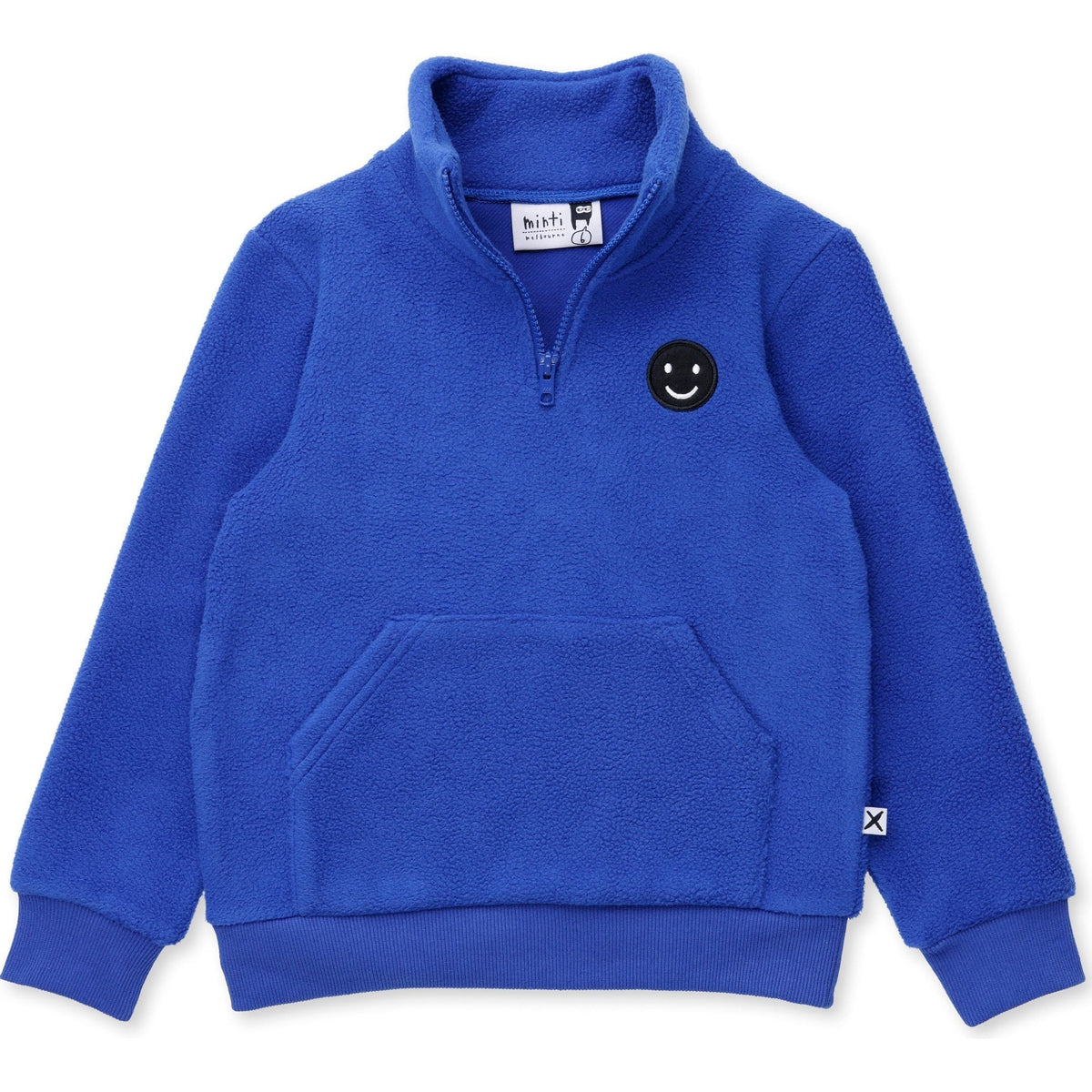 Teddy Half Zip Crew