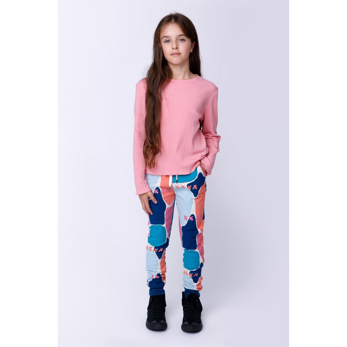 Watercolour Furry Trackies