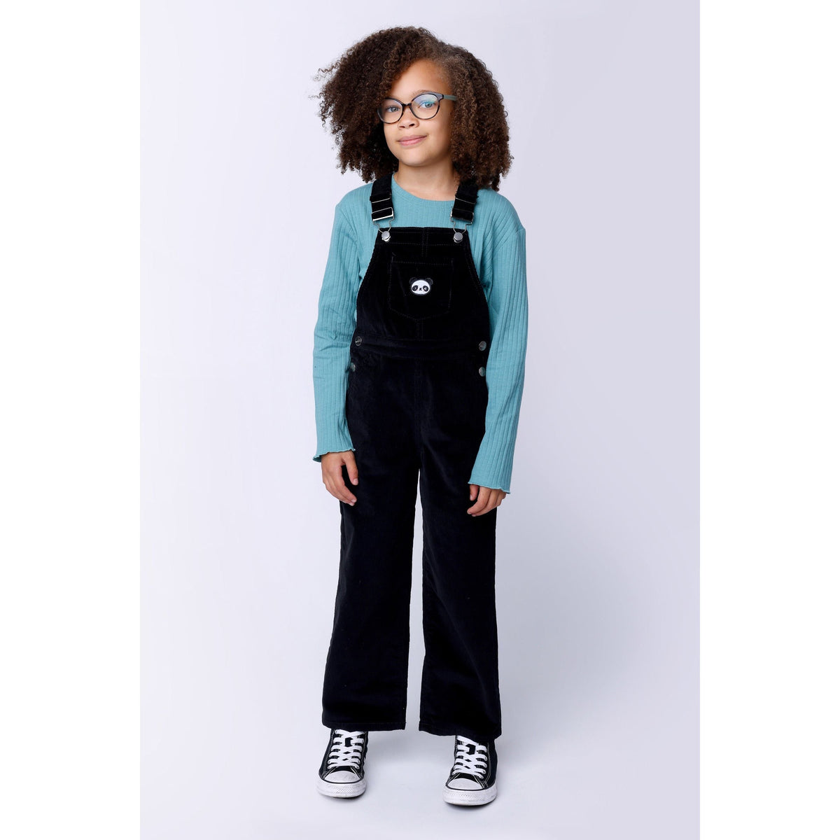 Panda Deluxe Cord Overalls
