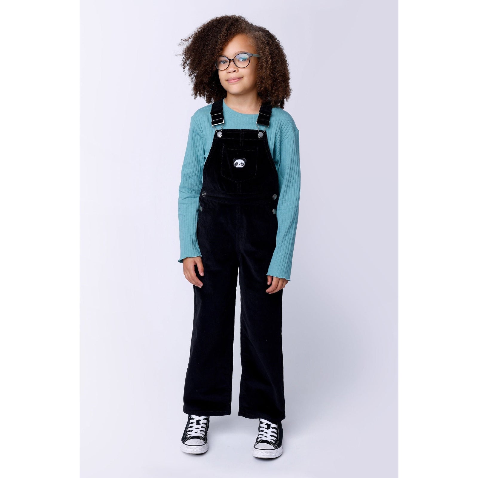 Panda Deluxe Cord Overalls