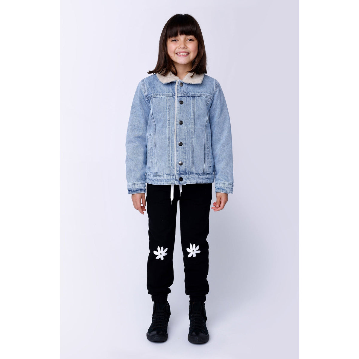 Diamond Denim Bomber