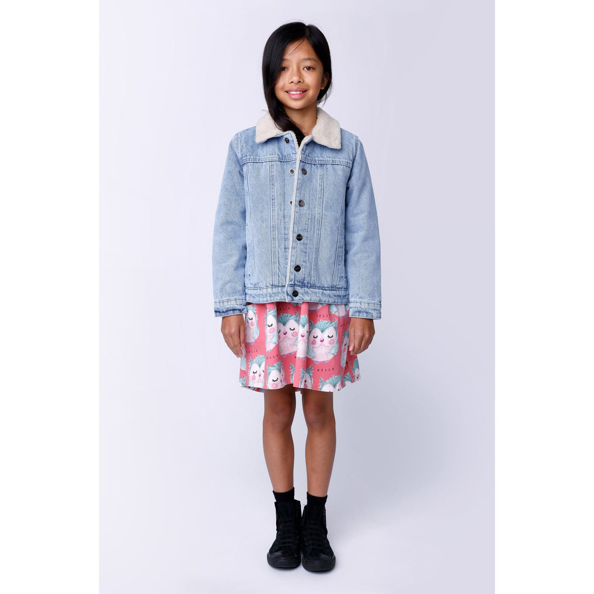 Diamond Denim Bomber