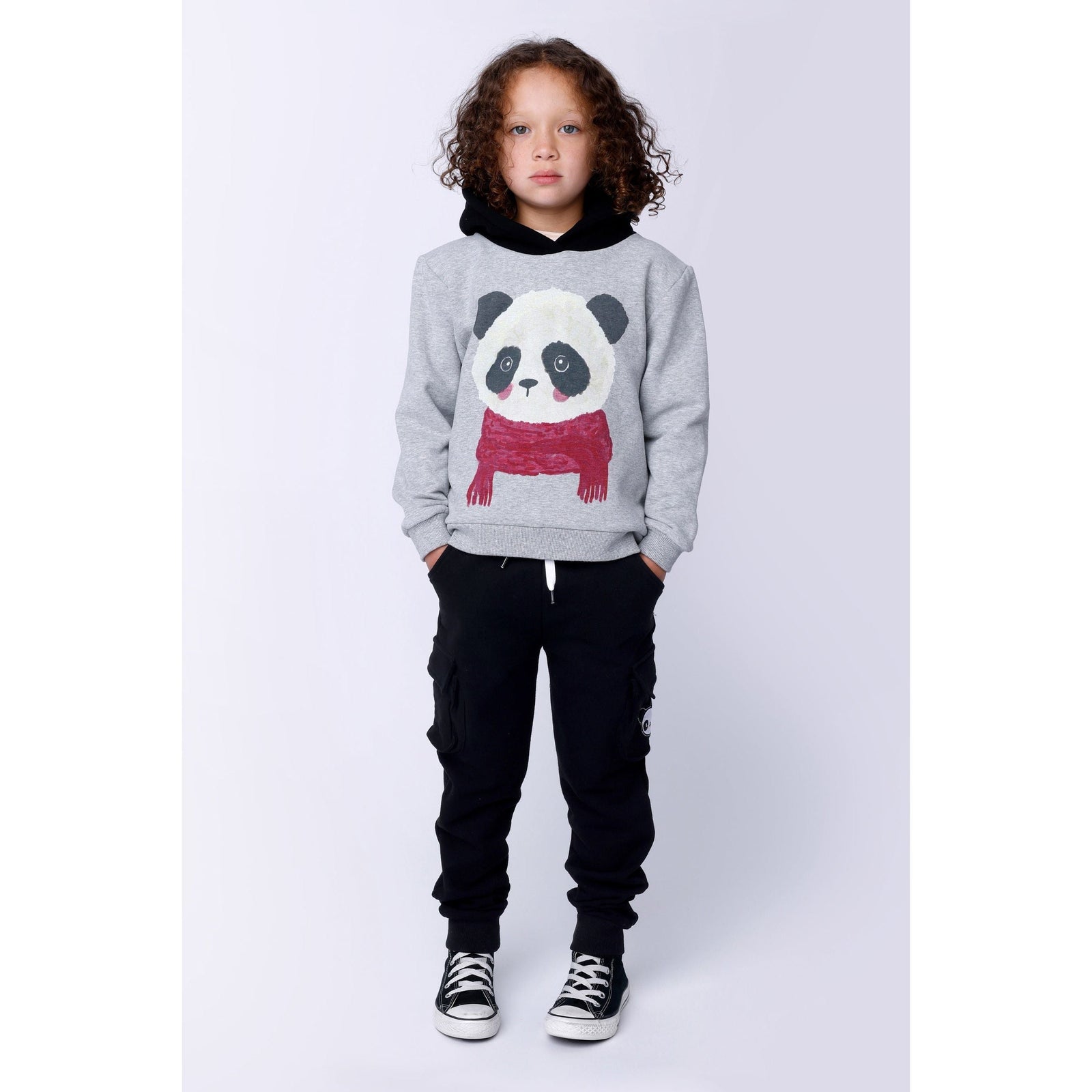 Furry Tailored Cargo Trackies - Black