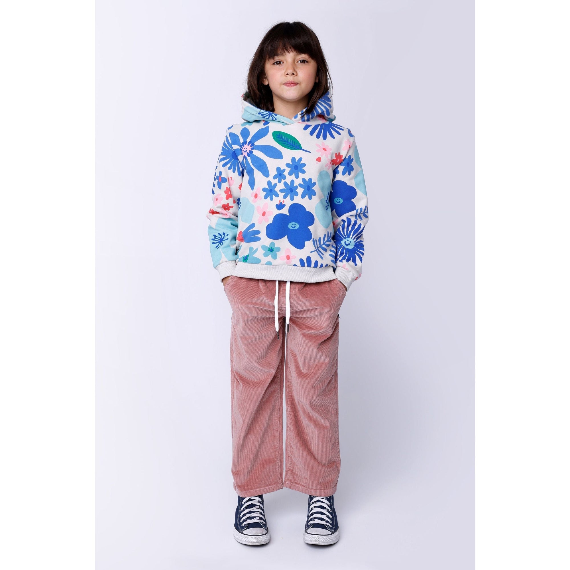 Cosy Cord Pants - Muted Pink