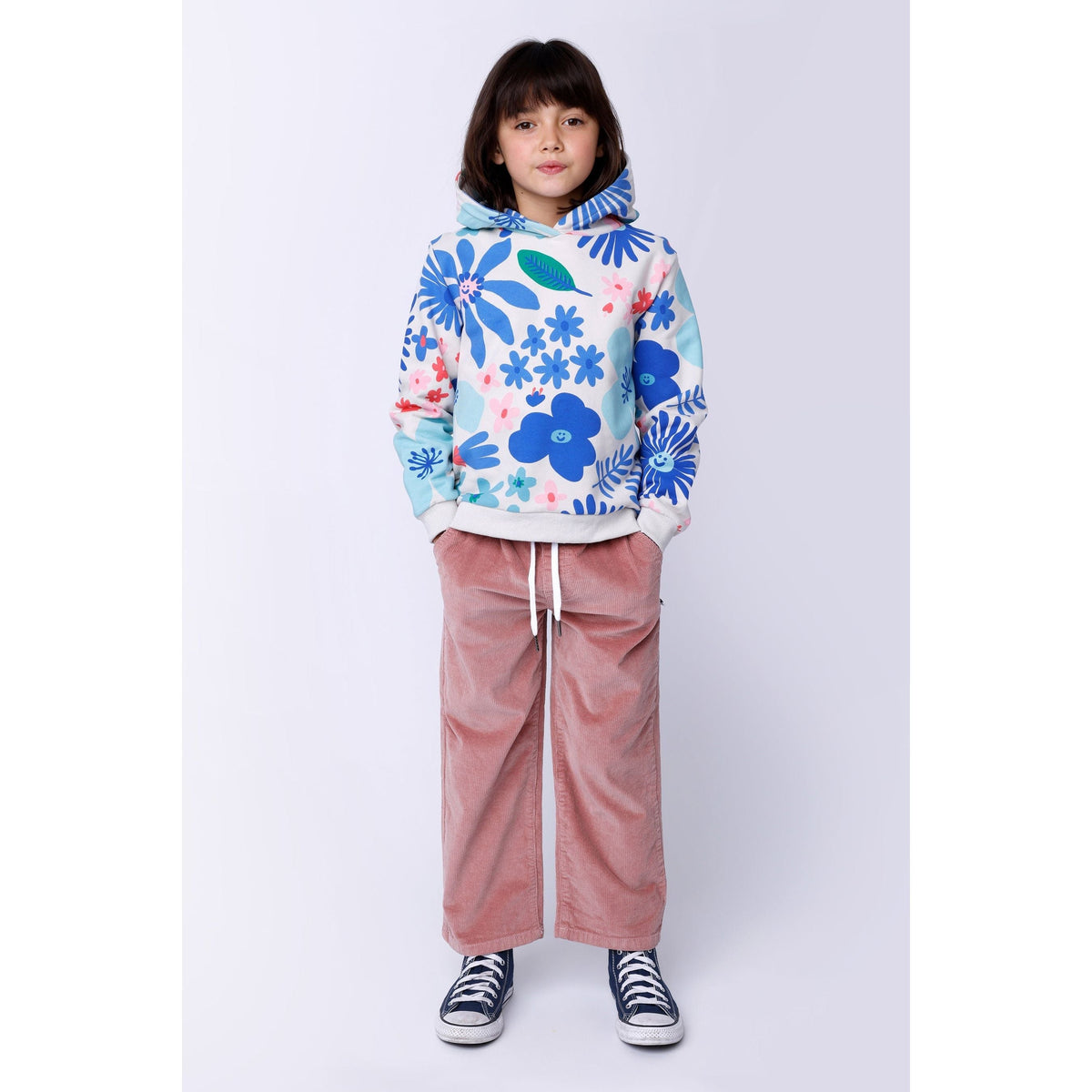 Cosy Cord Pants - Muted Pink