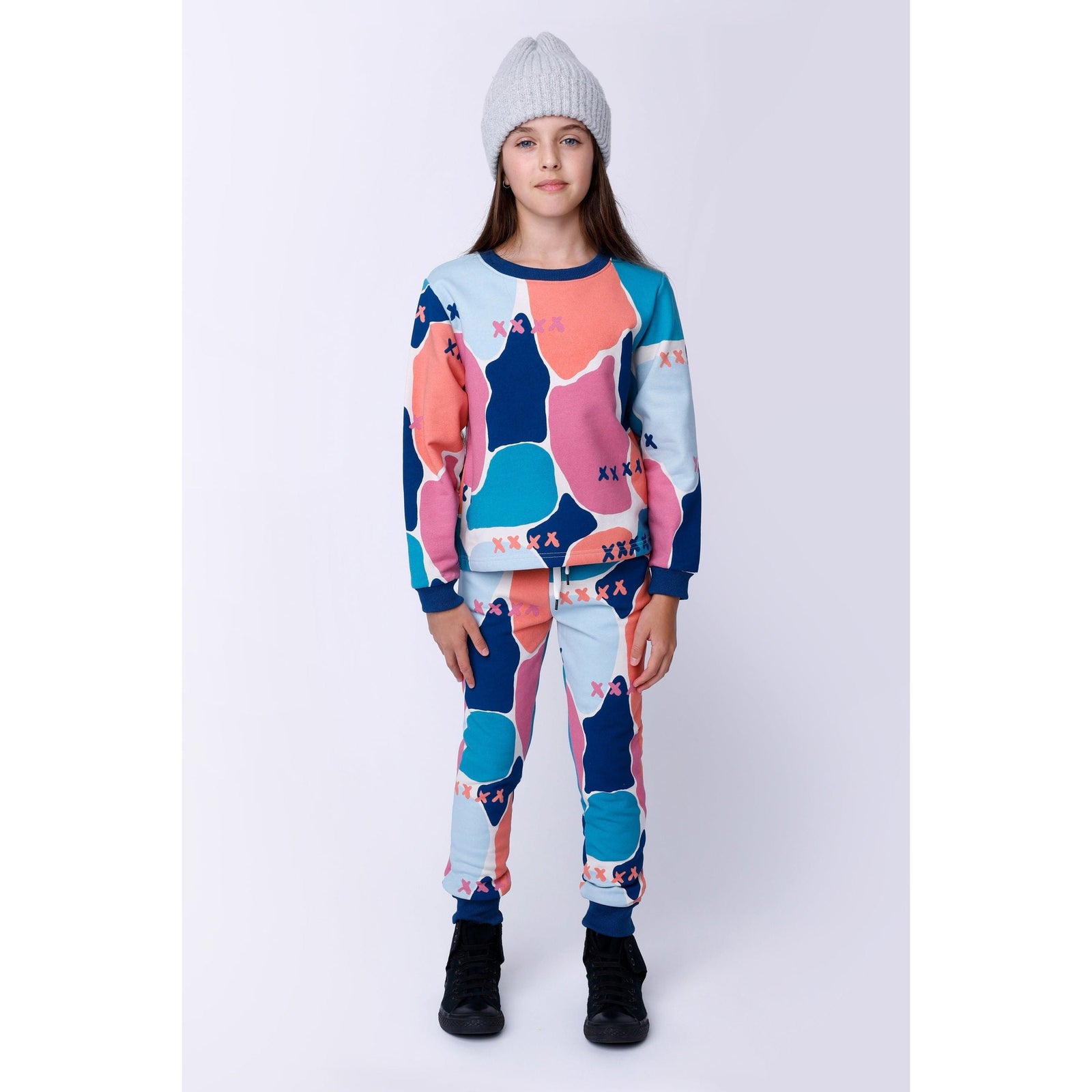 Watercolour Furry Trackies