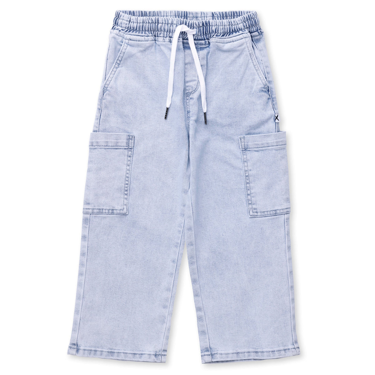 Denim Cargo Jeans