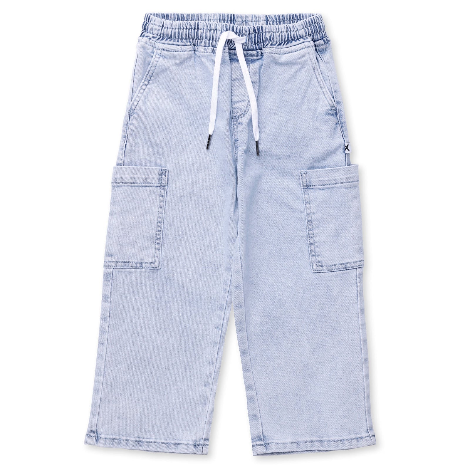 Denim Cargo Jeans