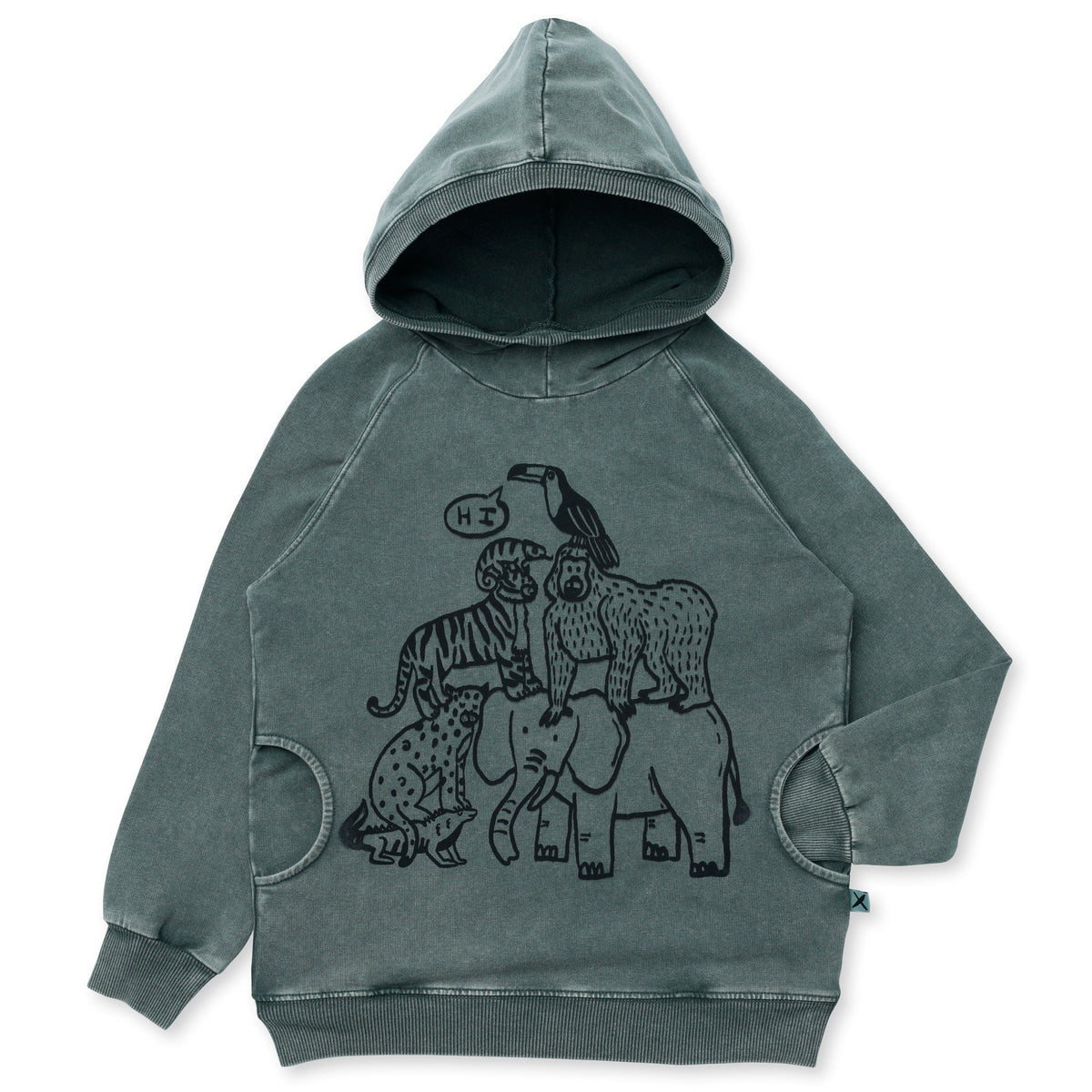 Animal Pile Up Hood