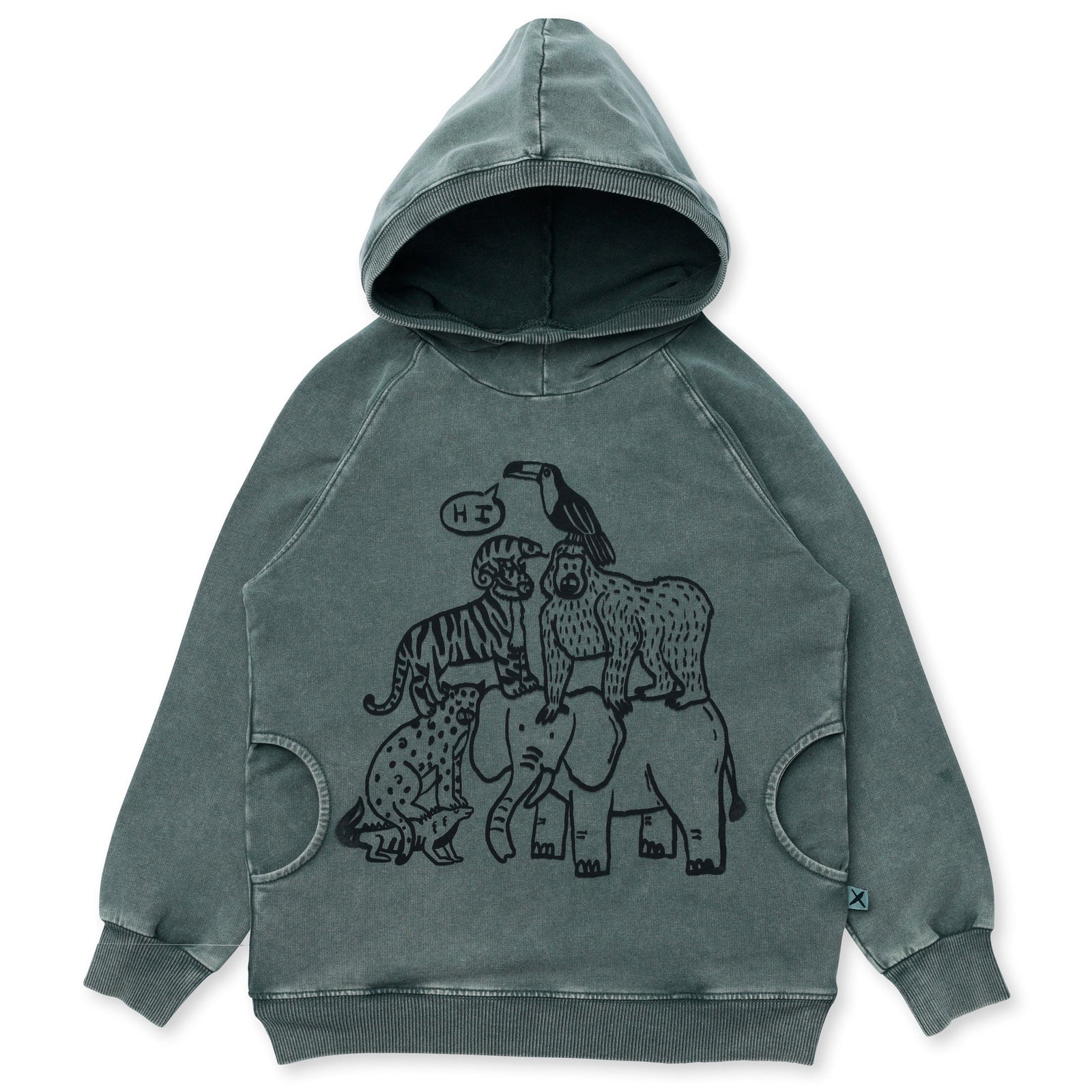 Animal Pile Up Hood