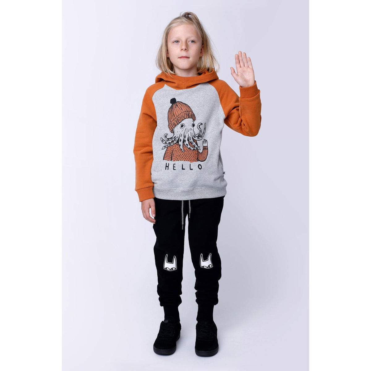 Mask Furry Trackies - Black