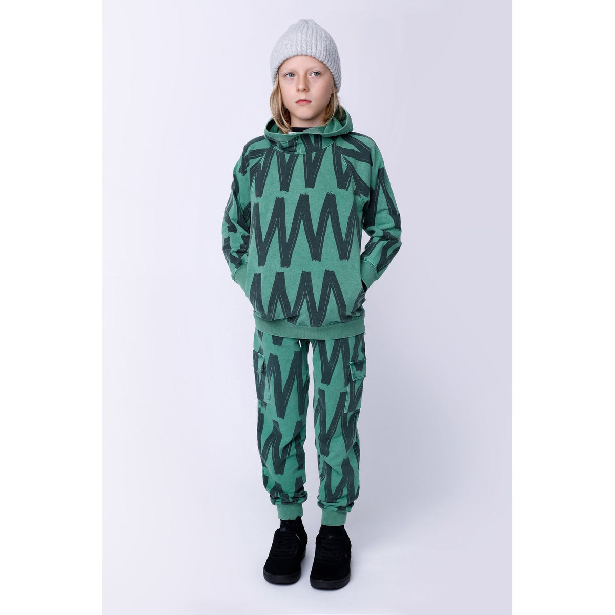 Zig Zag Cargo Trackies - Turf Wash