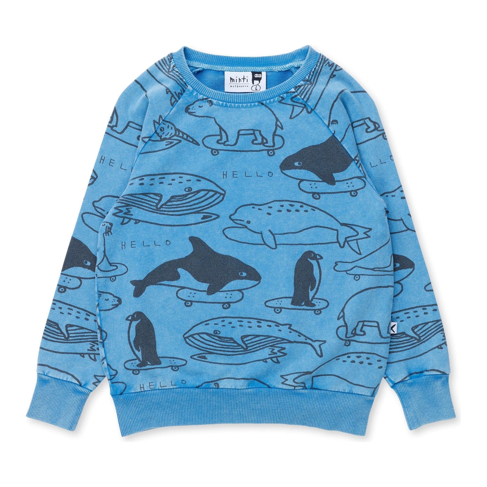 Surf Skate Animals Crew