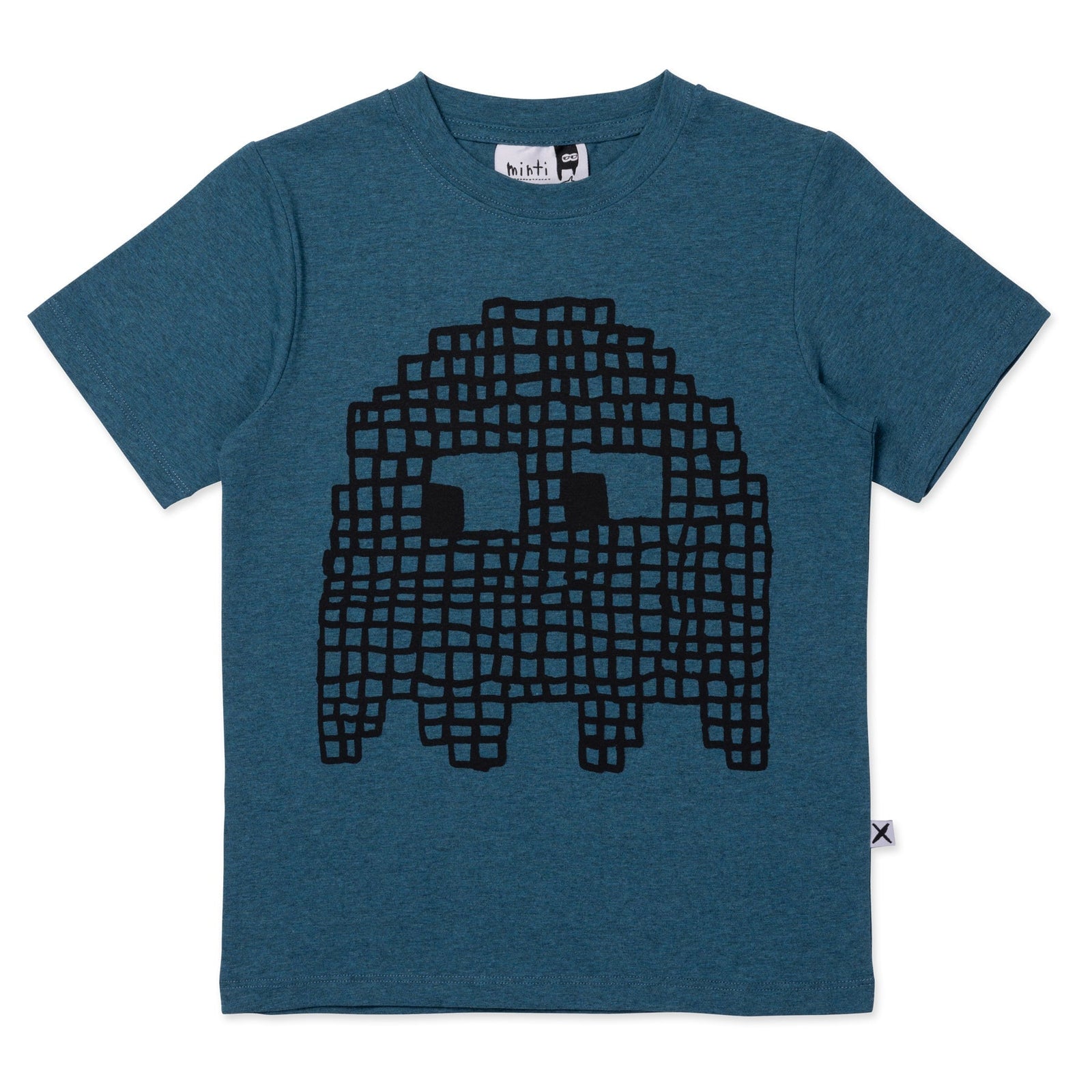 Arcade Tee- Teal Marle