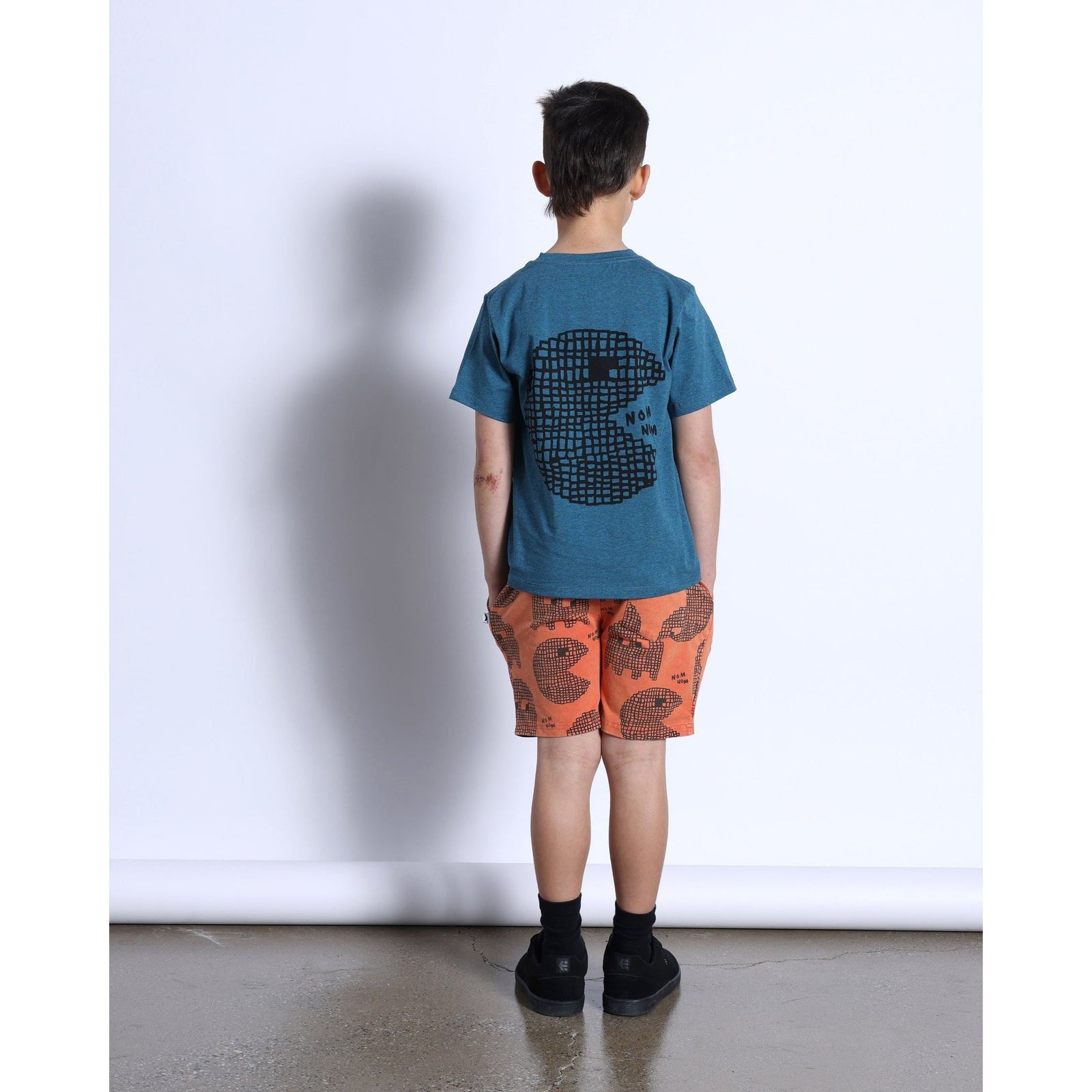 Arcade Tee- Teal Marle