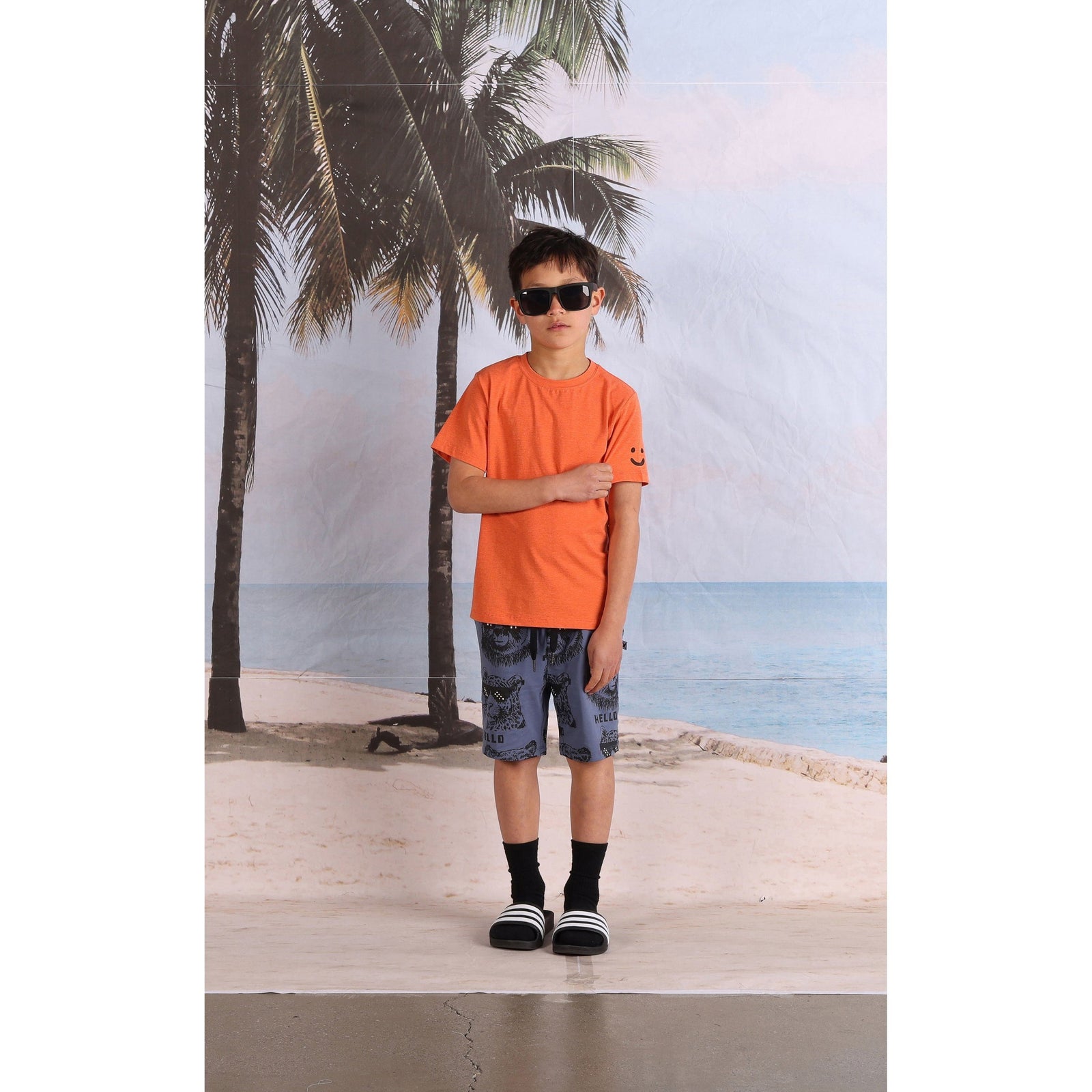 Pixelled Animals Short- Midnight