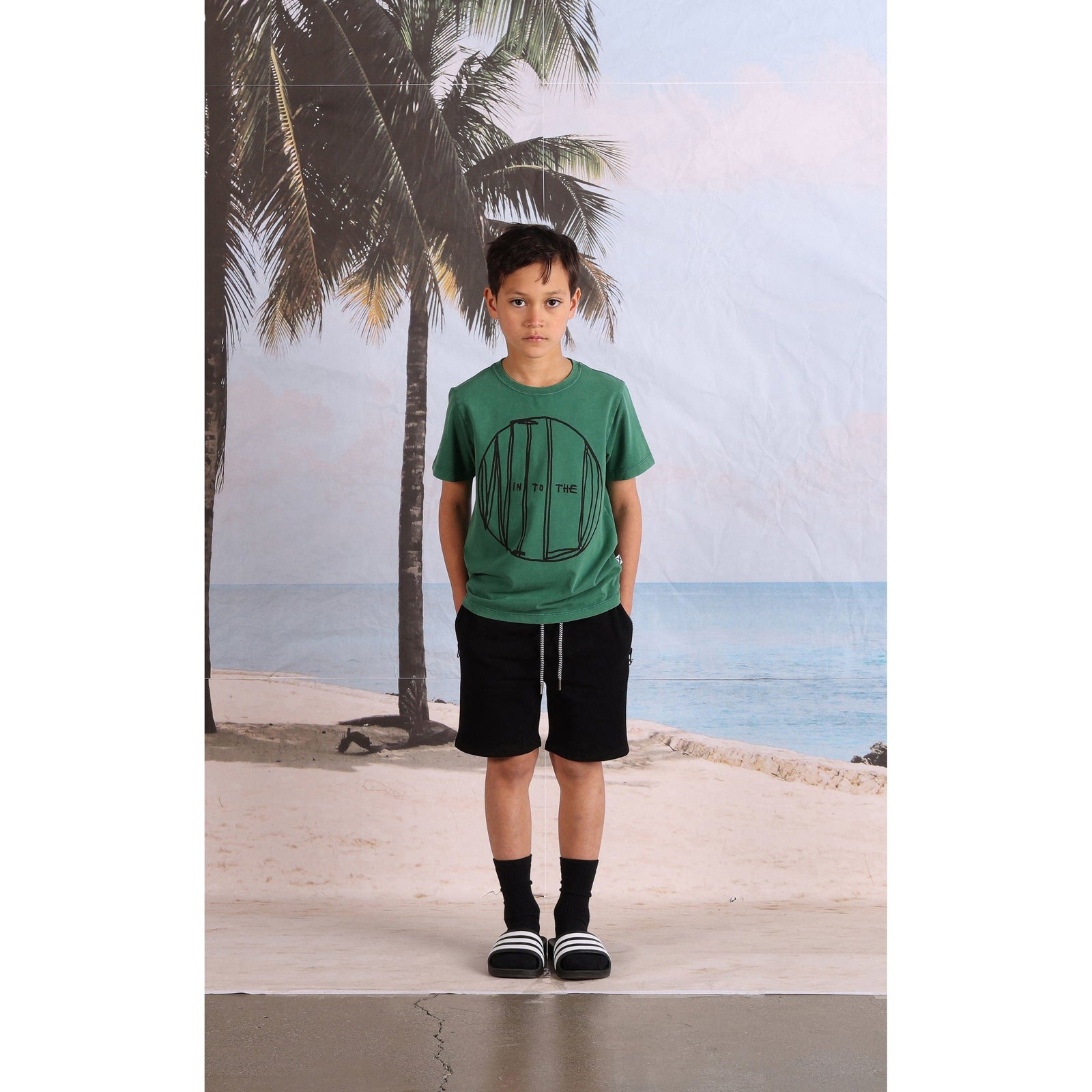 Into The Wild Tee- Jungle Wash