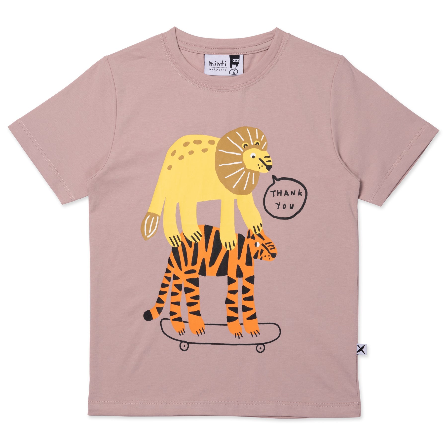 Jungle Skaters Tee- Clay