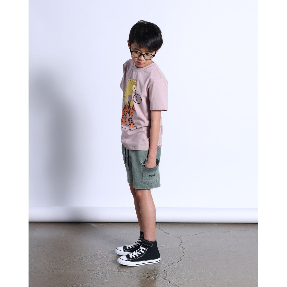 Jungle Skaters Tee- Clay