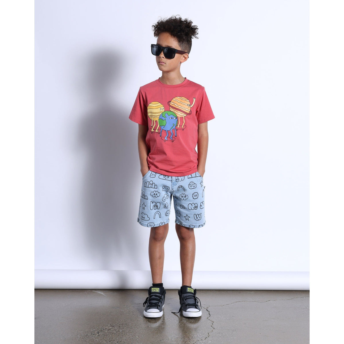 Planet Skaters Tee- Melon