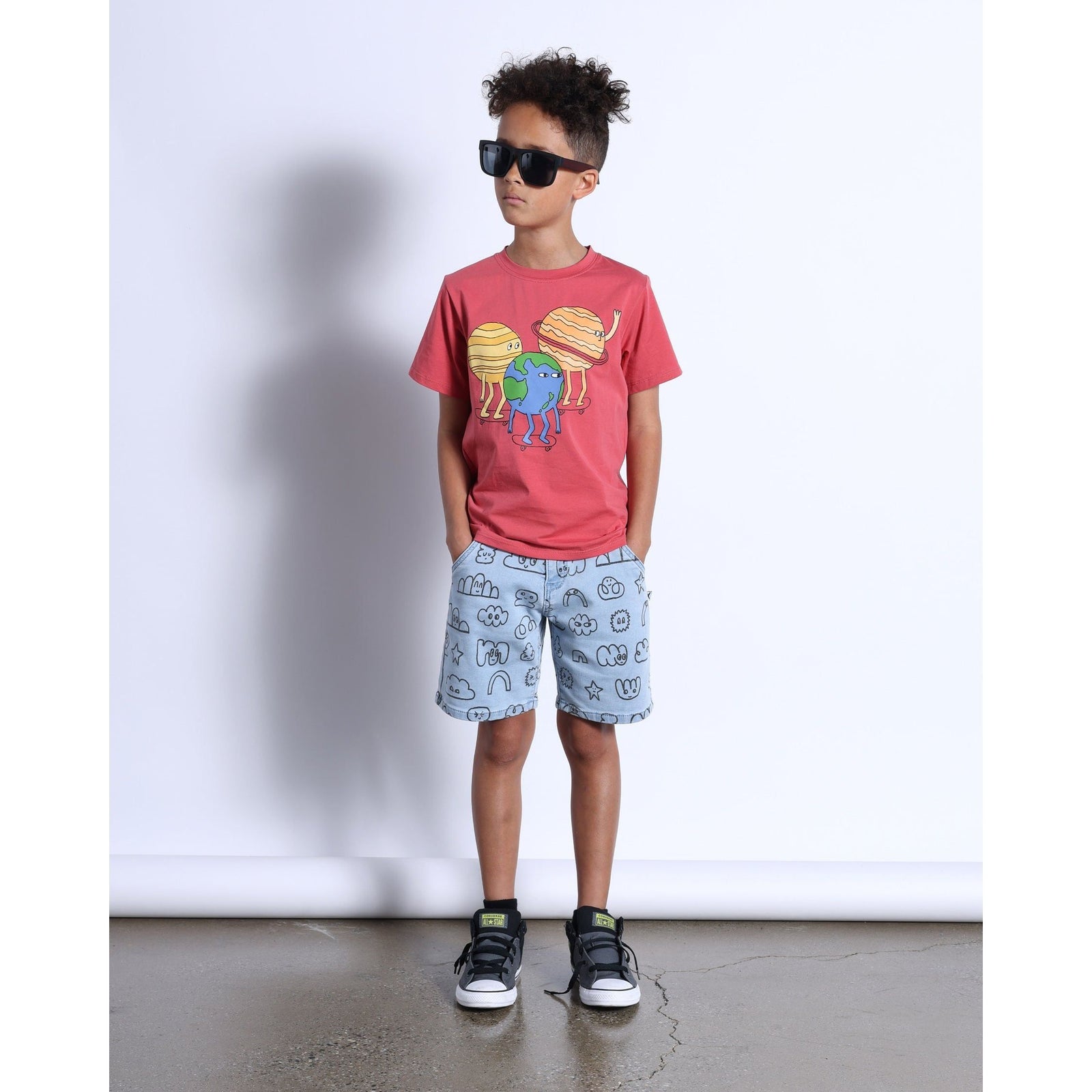 Planet Skaters Tee- Melon