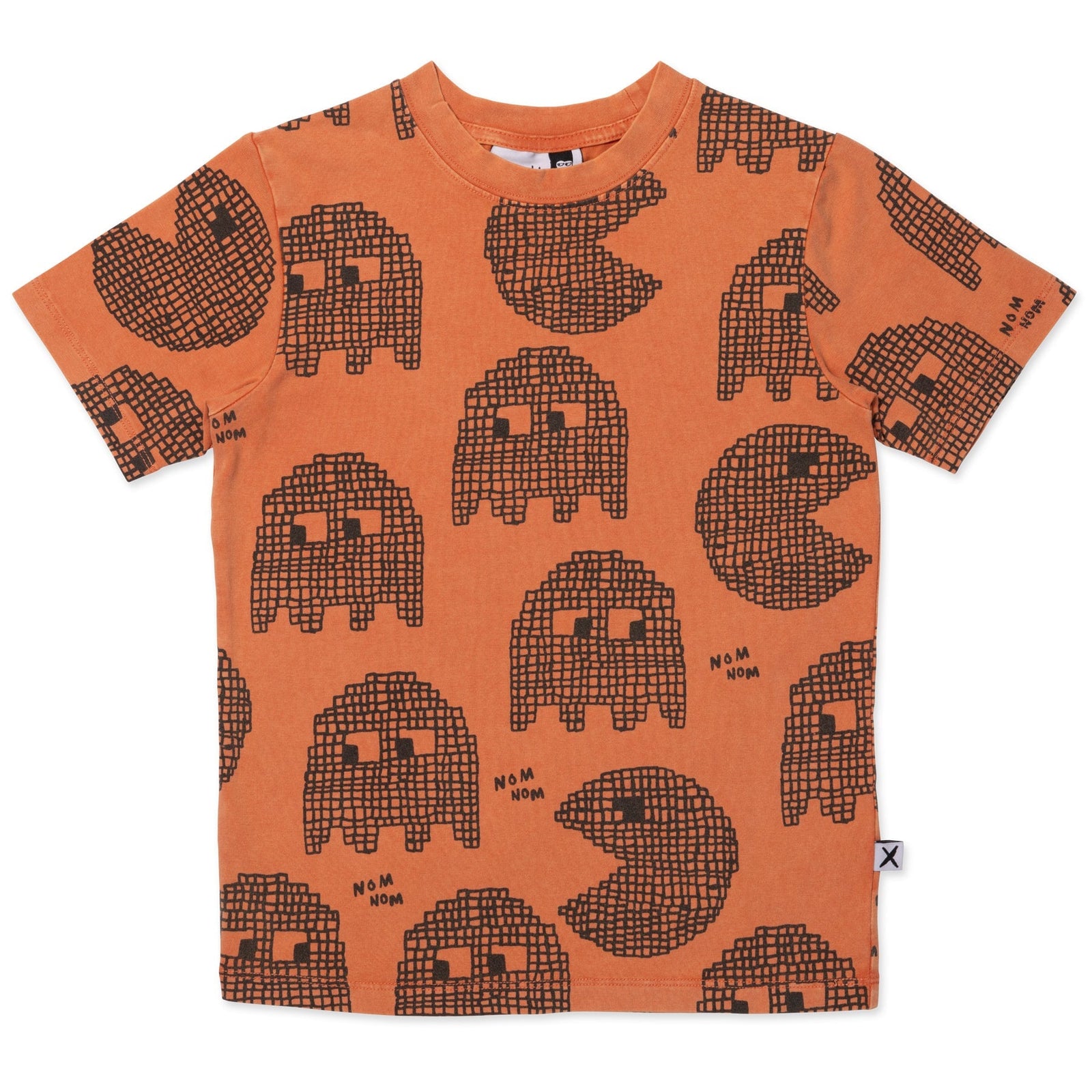 Retro Tee- Orange Wash