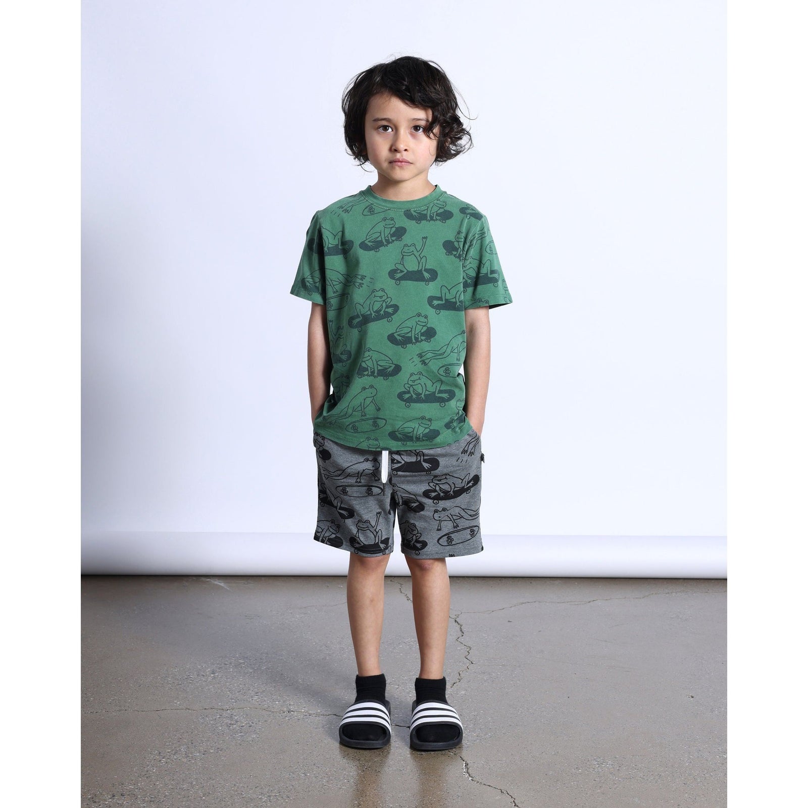Skate Frogs Tee- Turf Wash