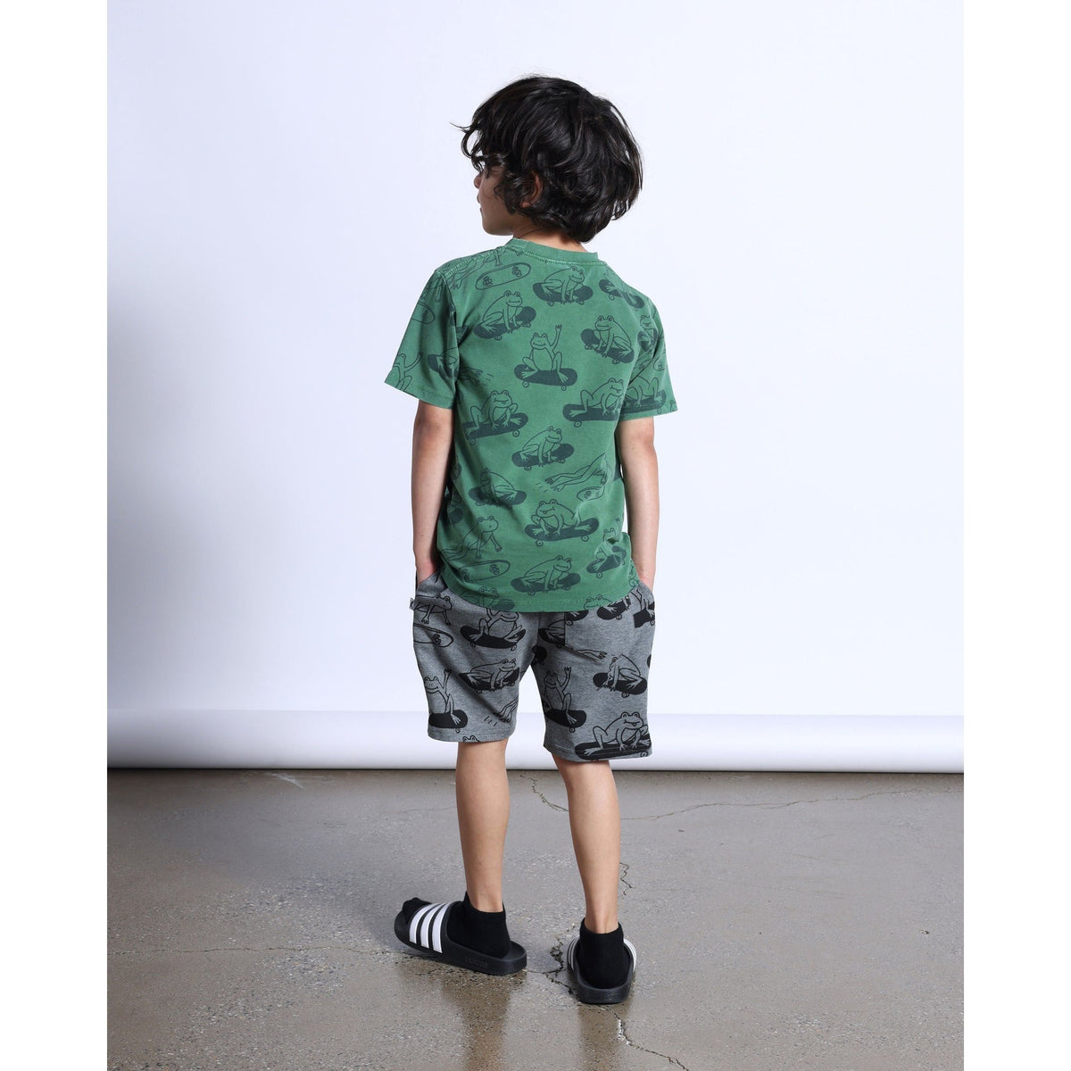 Skate Frogs Tee- Turf Wash