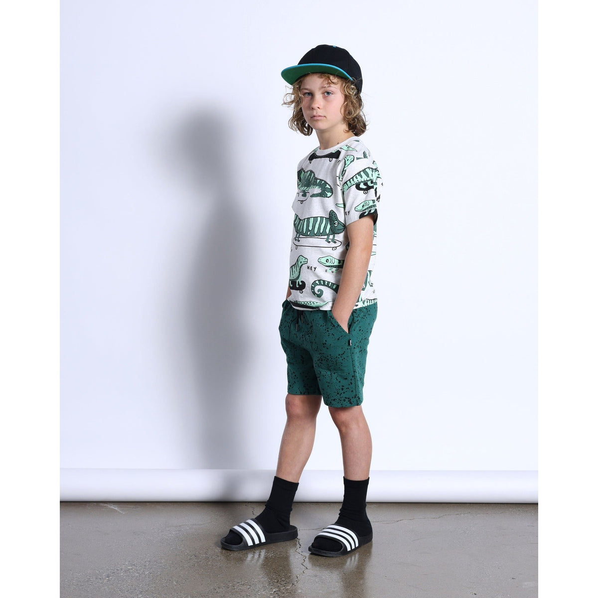 Speckle Short- Green