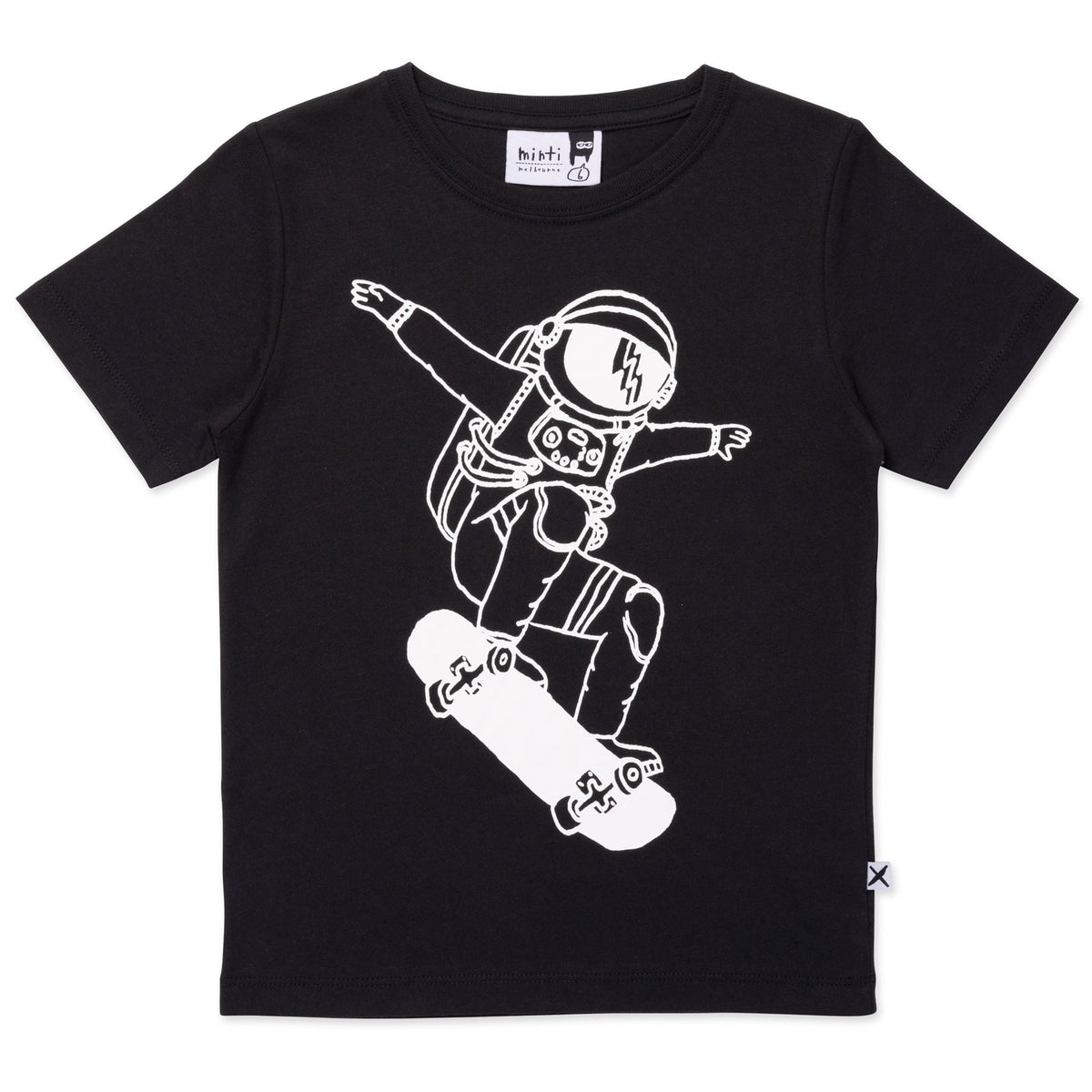 Space Skater Tee- Black