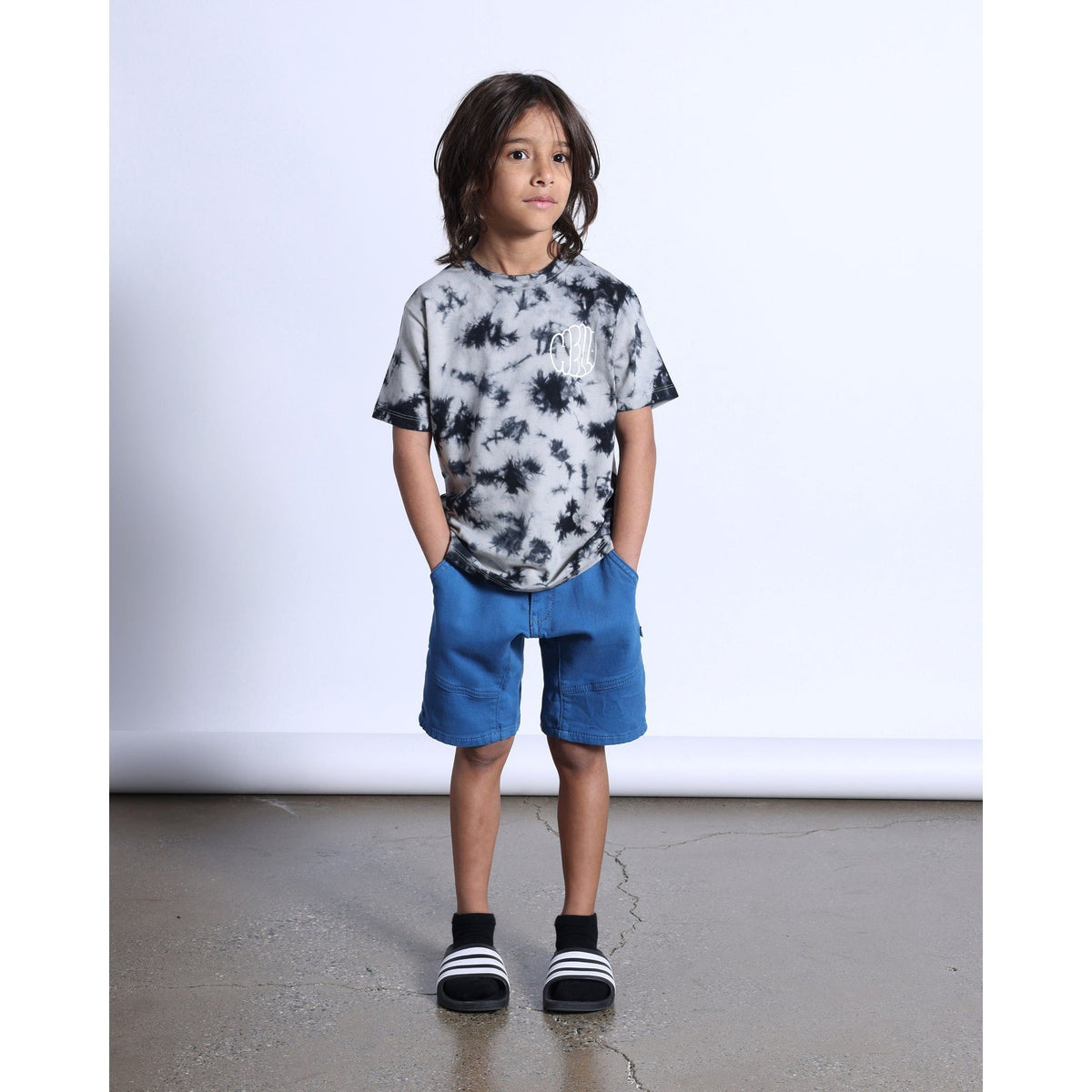 Soft Feel Chino Short- Cobalt