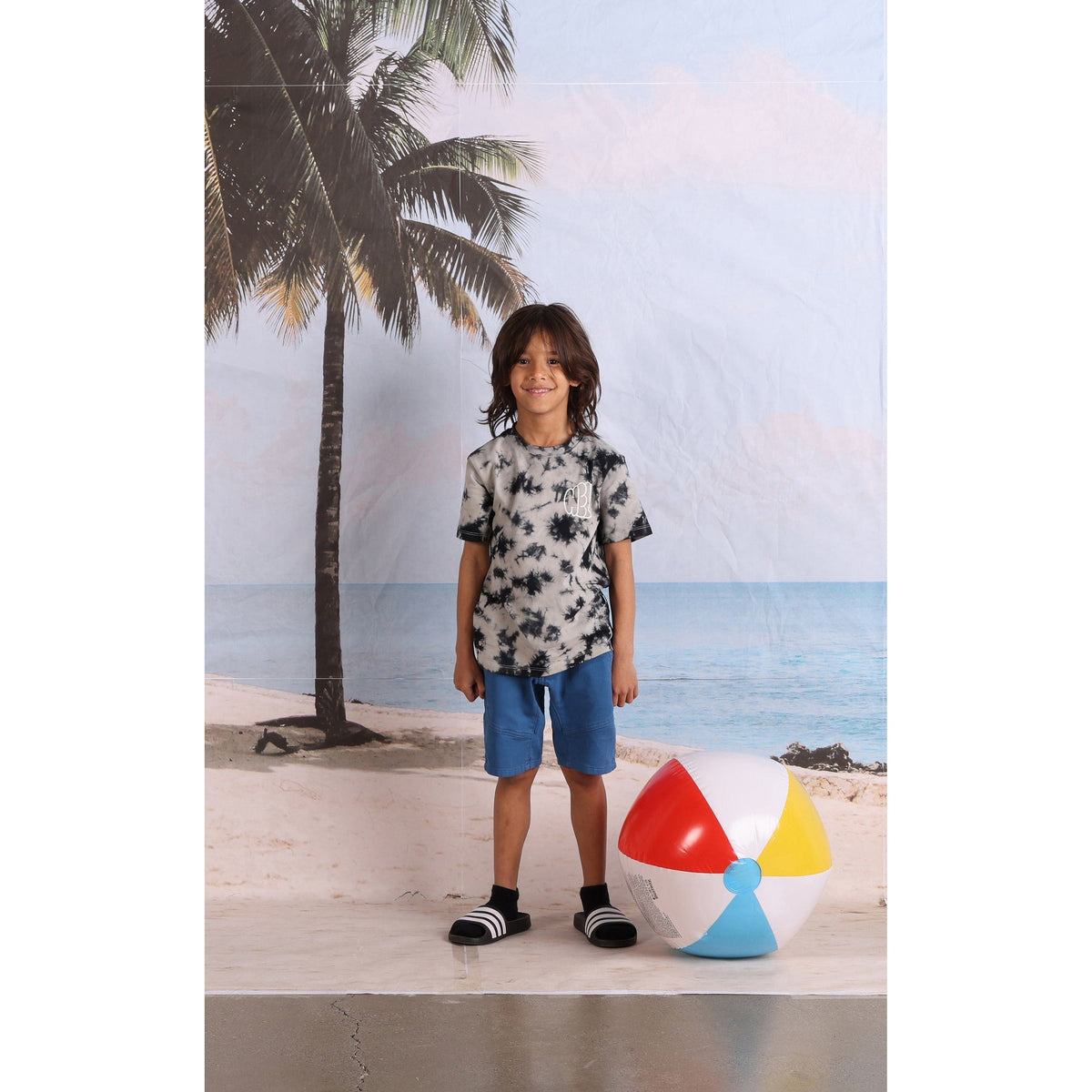 Soft Feel Chino Short- Cobalt