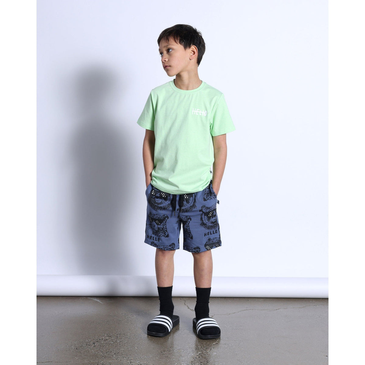 Pixelled Animals Short- Midnight