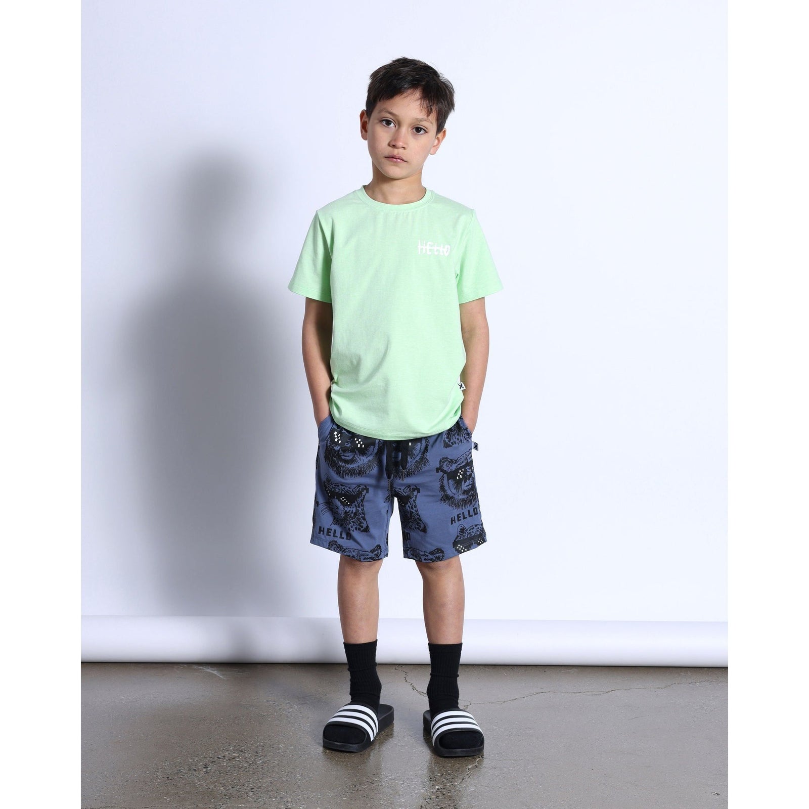 Pixelled Animals Short- Midnight