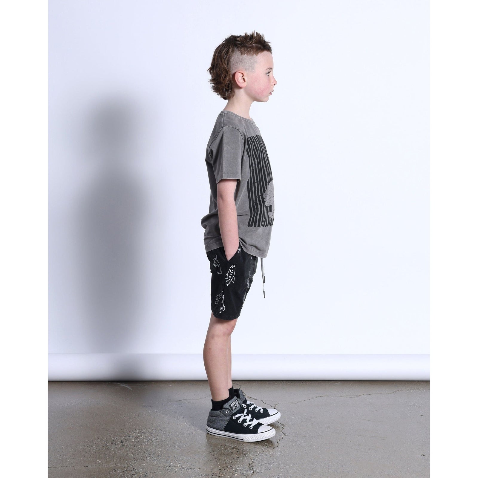 Rockets Short- Black Wash