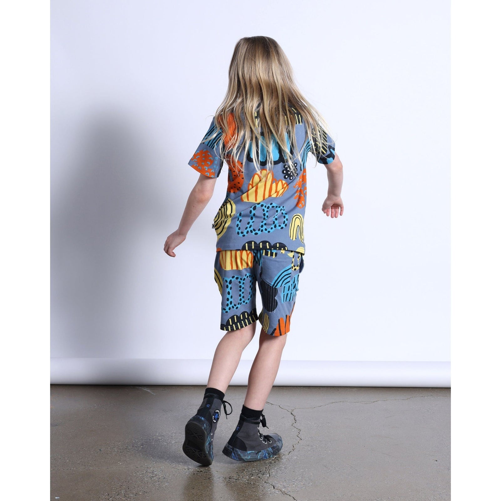 Weather Things Tee- Steel
