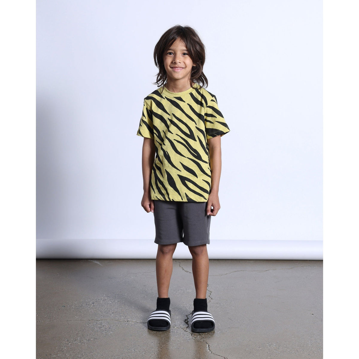 Wild Tee- Mustard Marle