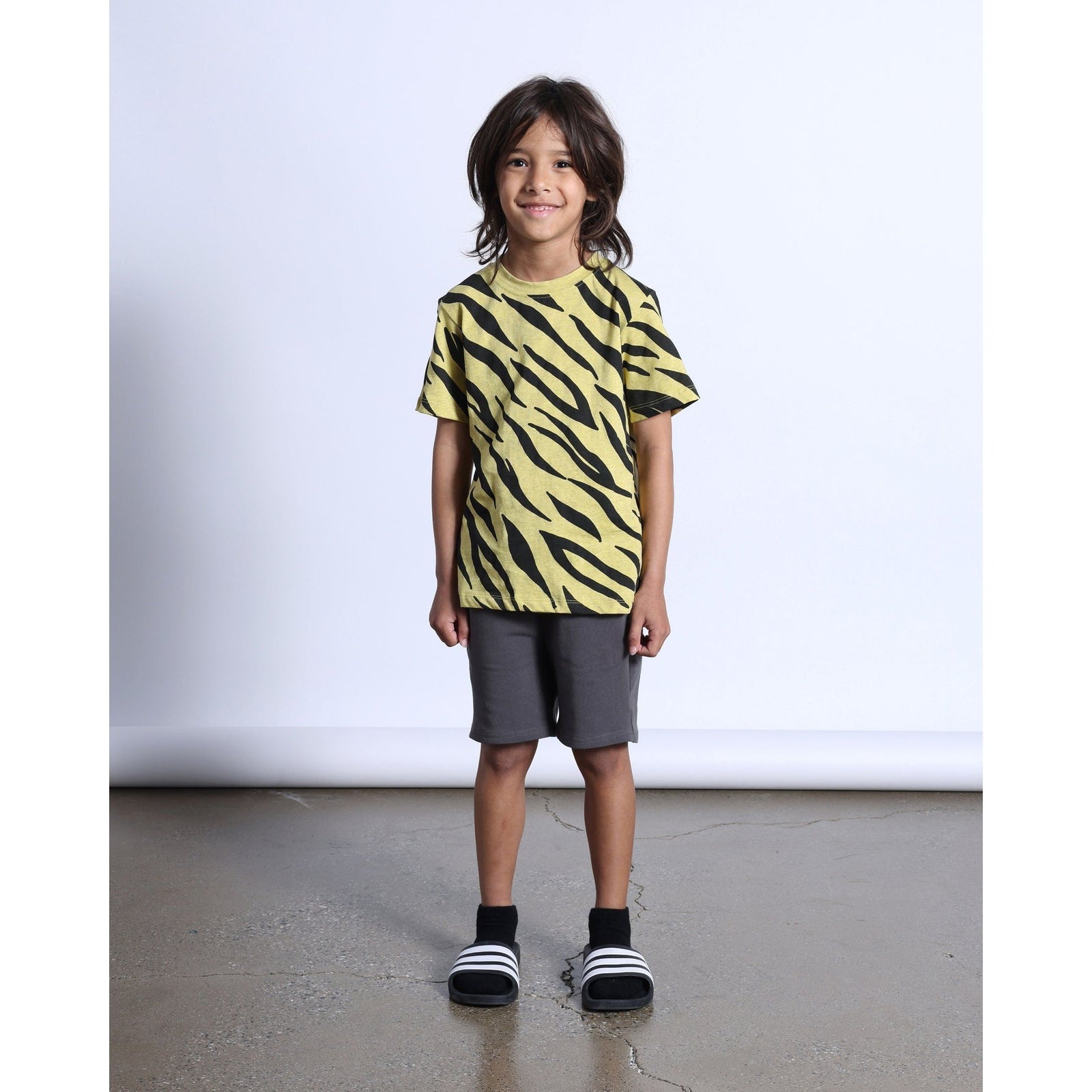 Wild Tee- Mustard Marle