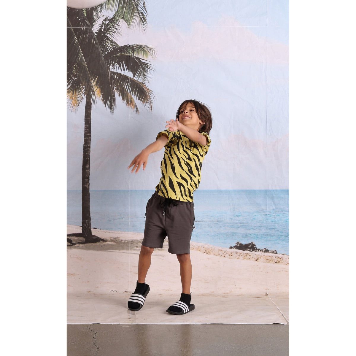 Wild Tee- Mustard Marle