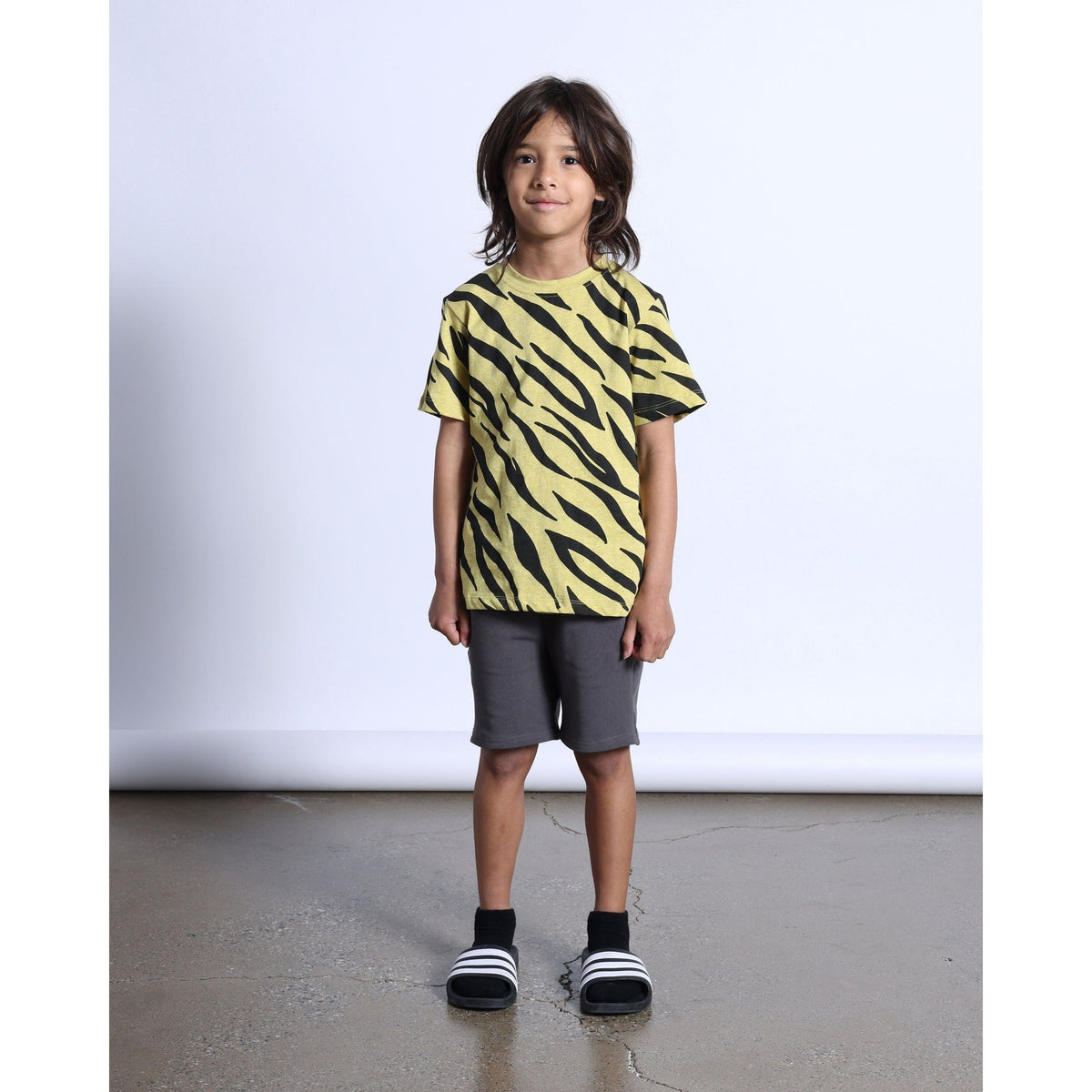 Wild Tee- Mustard Marle