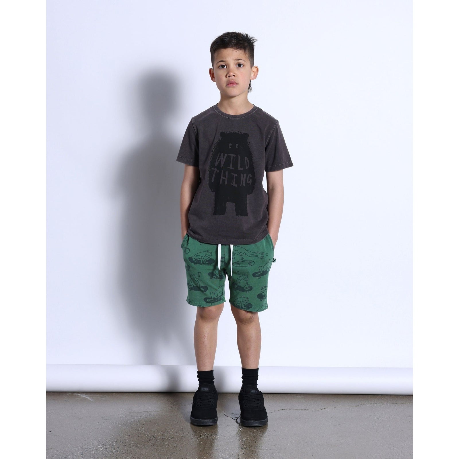 Skate Frogs Short- Turf Wash