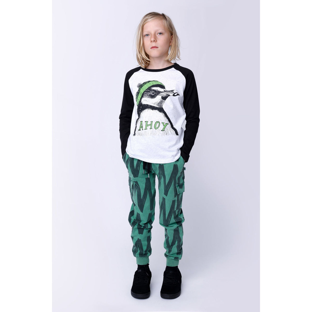 Zig Zag Cargo Trackies - Turf Wash