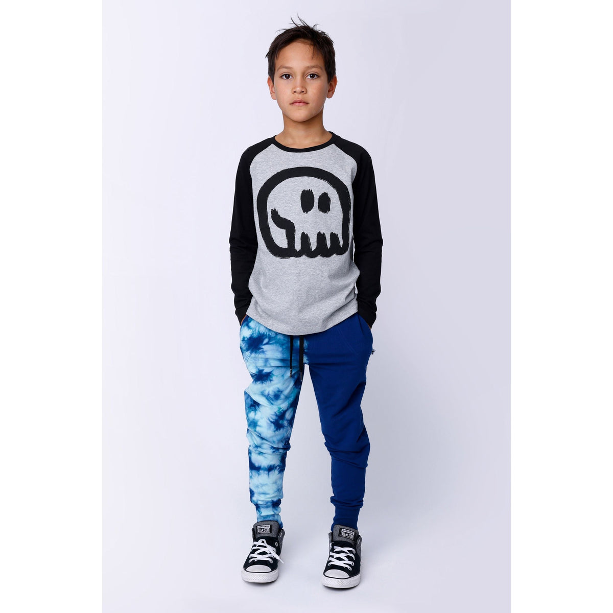 Charcoal Skull Tee
