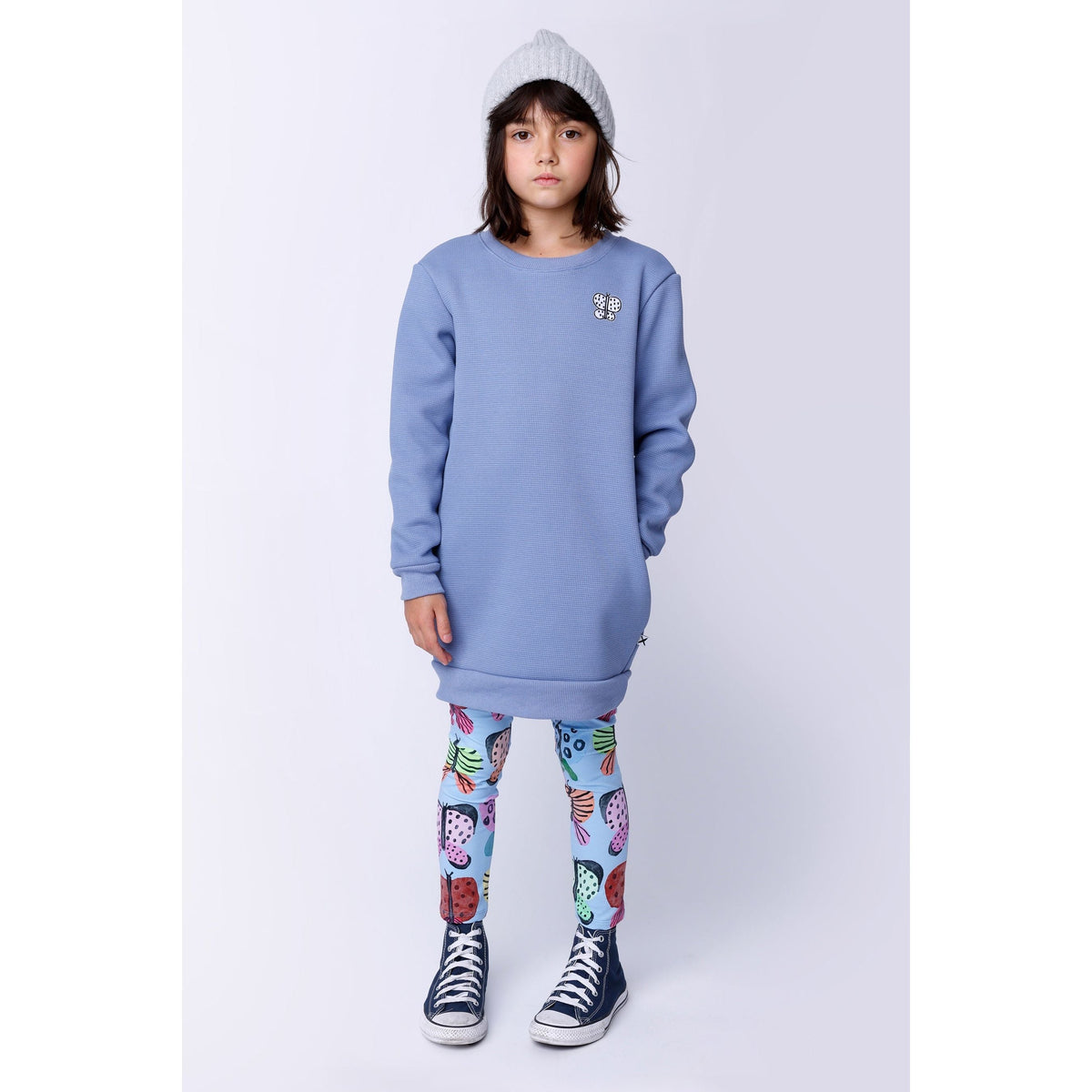 Flutter Tights - Light Blue