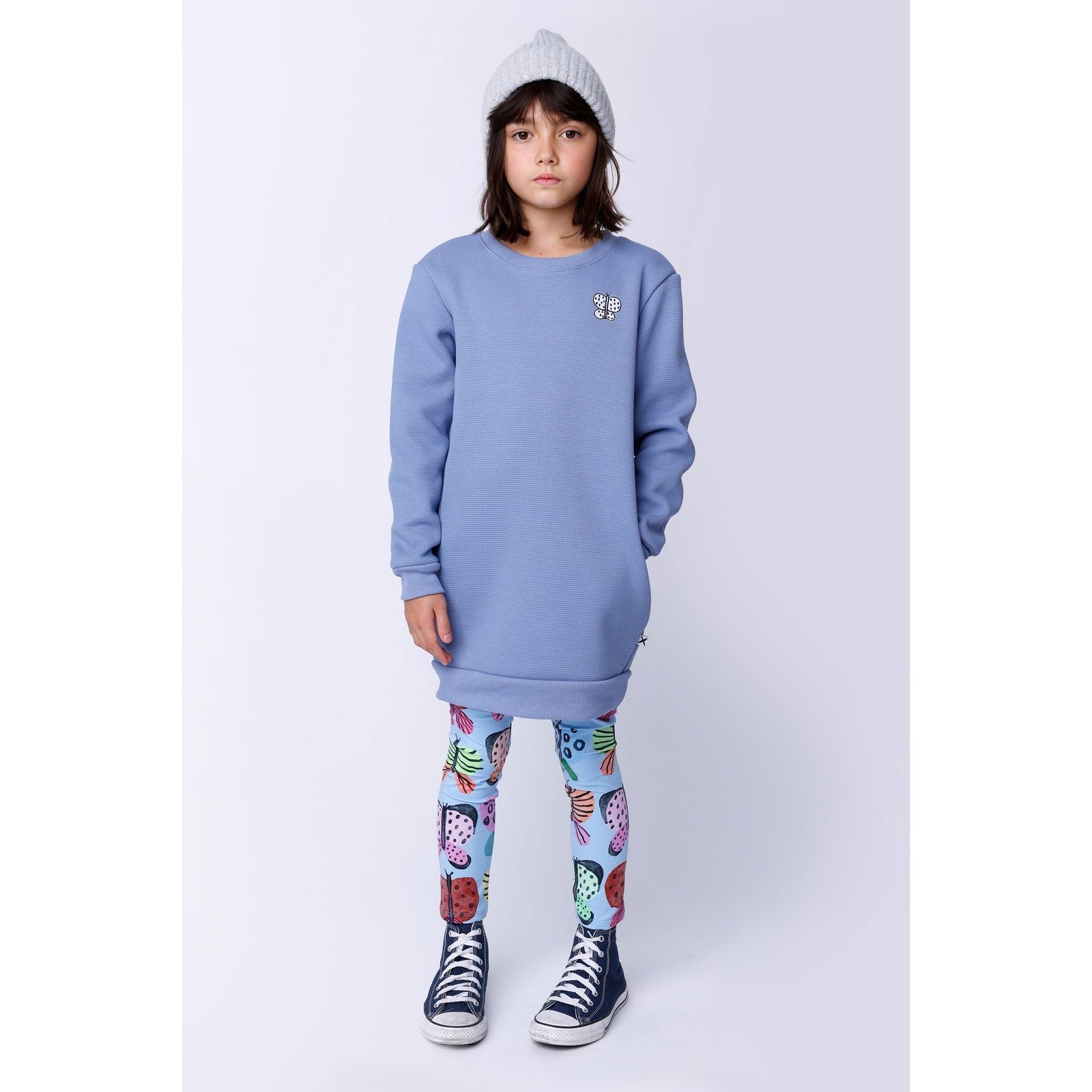 Flutter Tights - Light Blue
