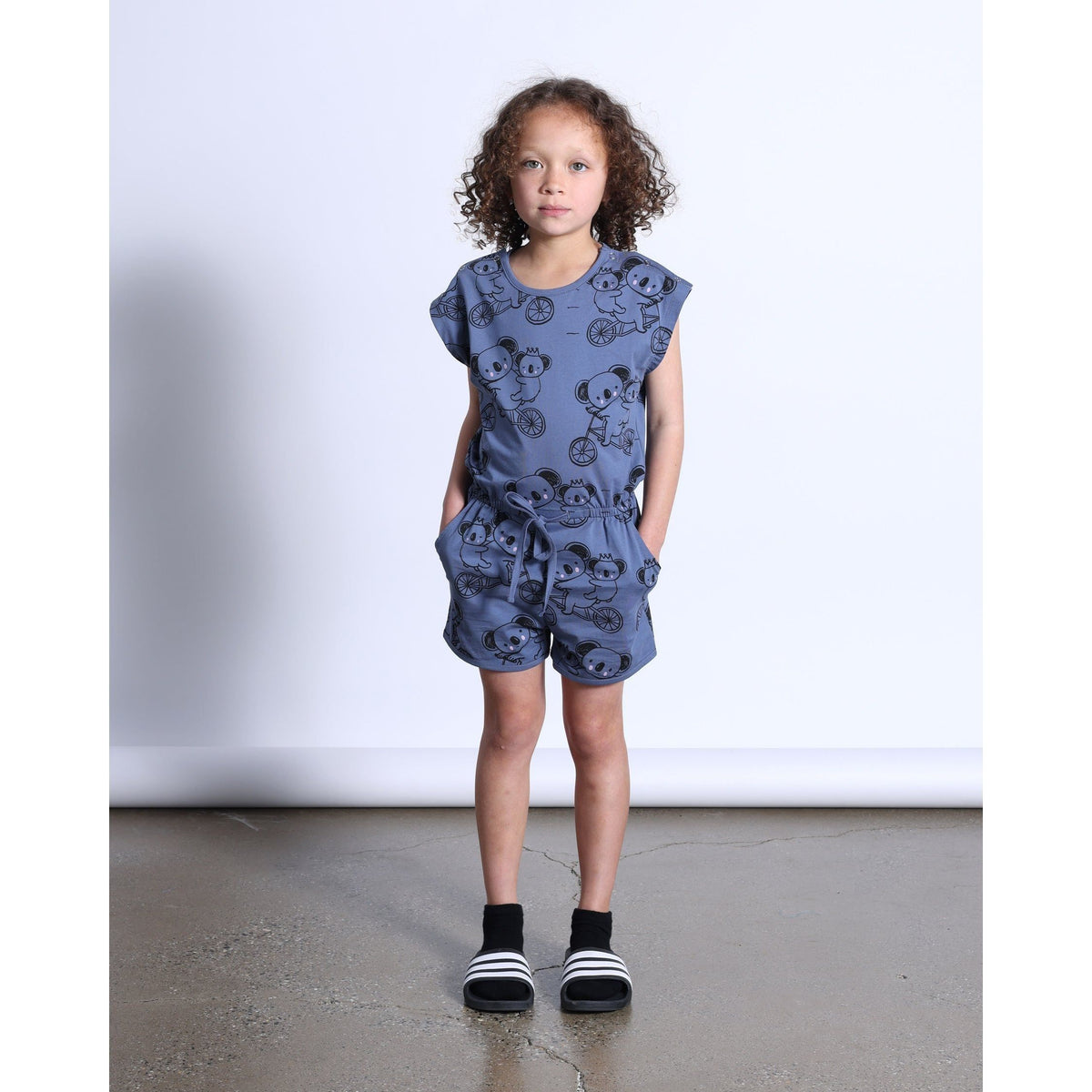 Biking Koalas Playsuit- Midnight
