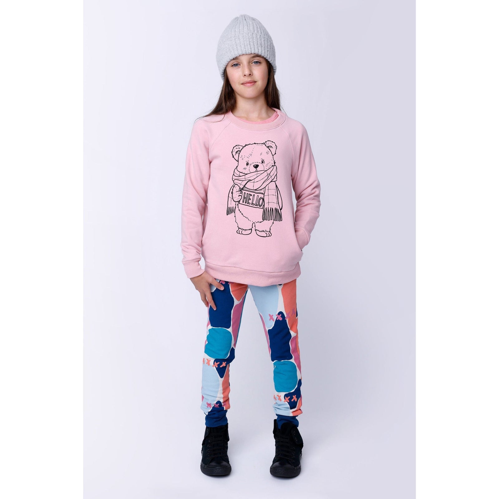 Watercolour Furry Trackies
