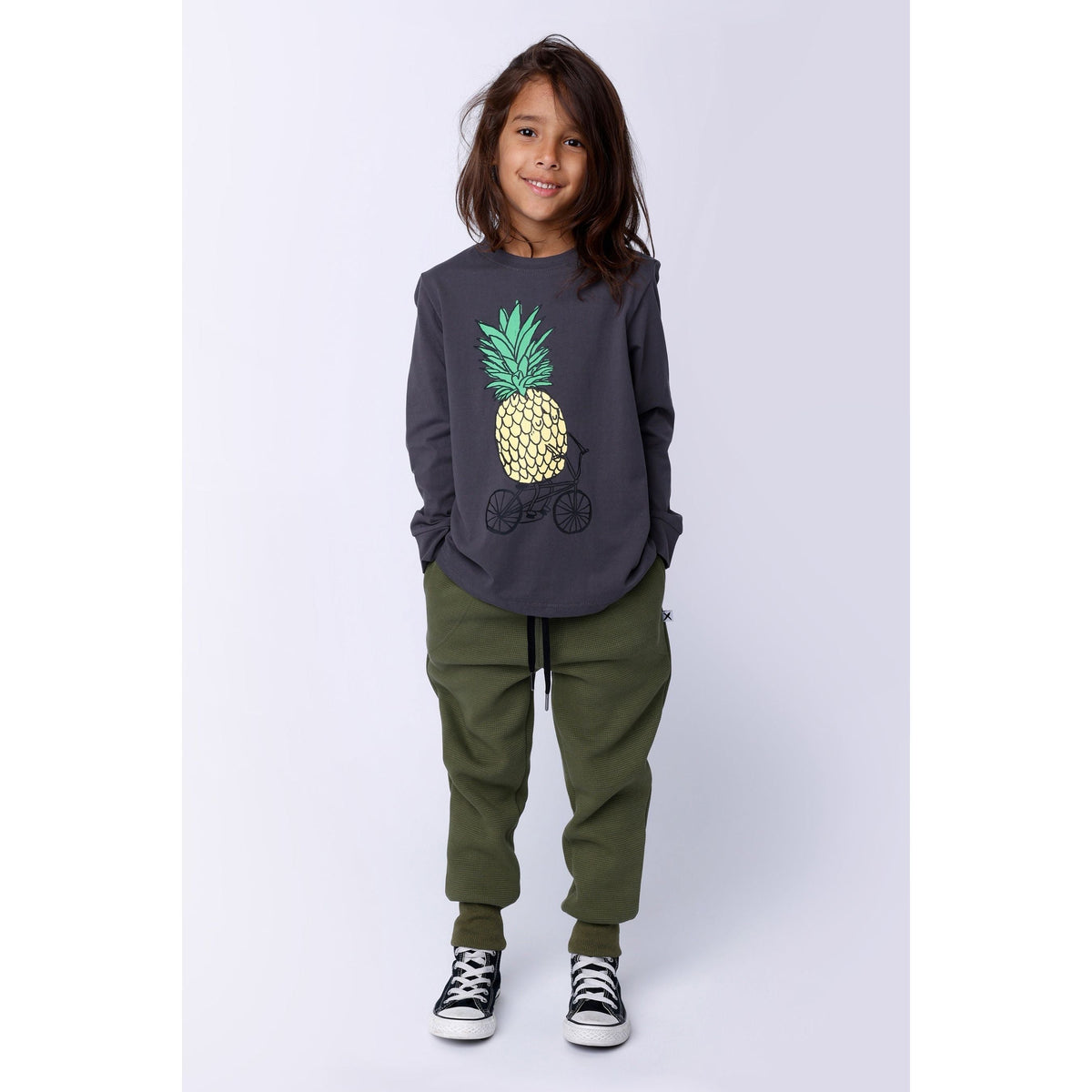 Biking Pineapple Tee