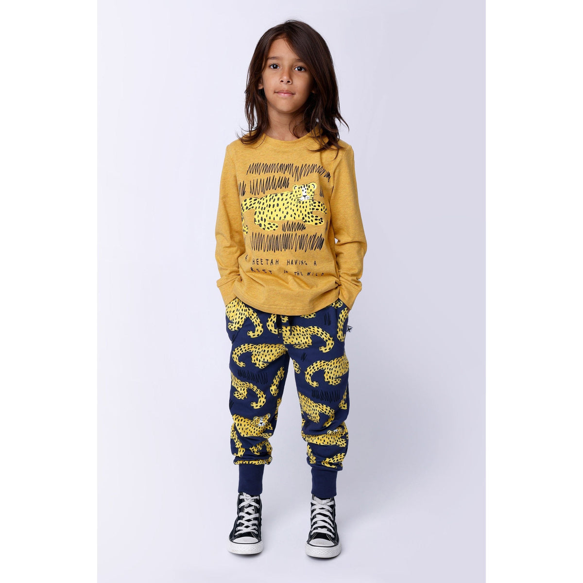 Relaxing Cheetah Tee