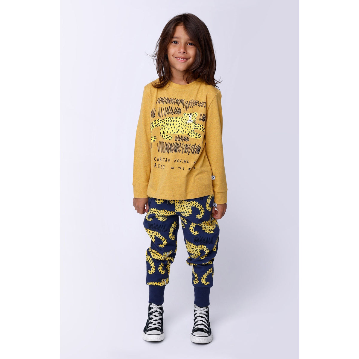 Relaxing Cheetah Tee